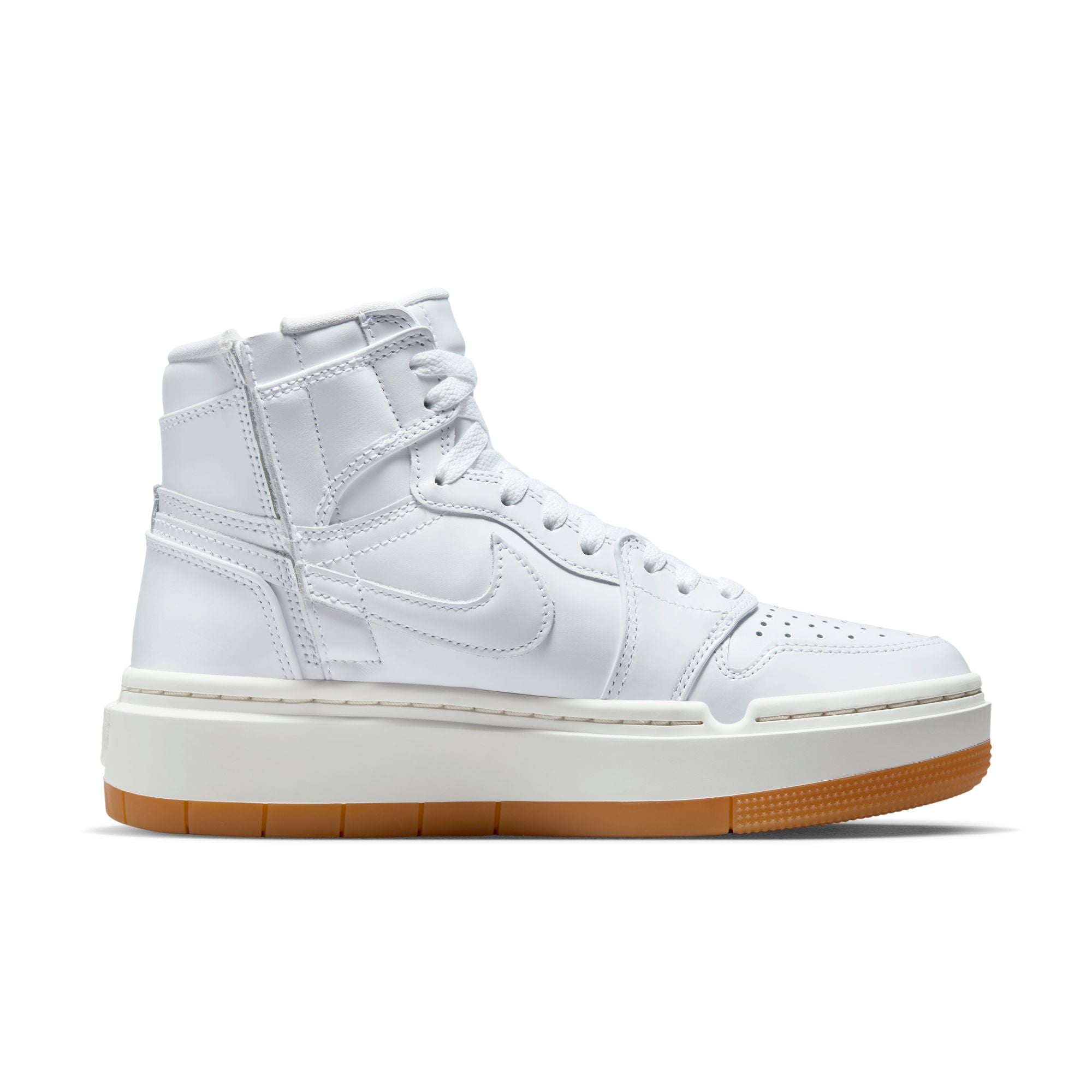 JORDAN 1 ELEVATE HIGH SE - WHITE/WHITE/SAIL/GUM LIGHT BROWN