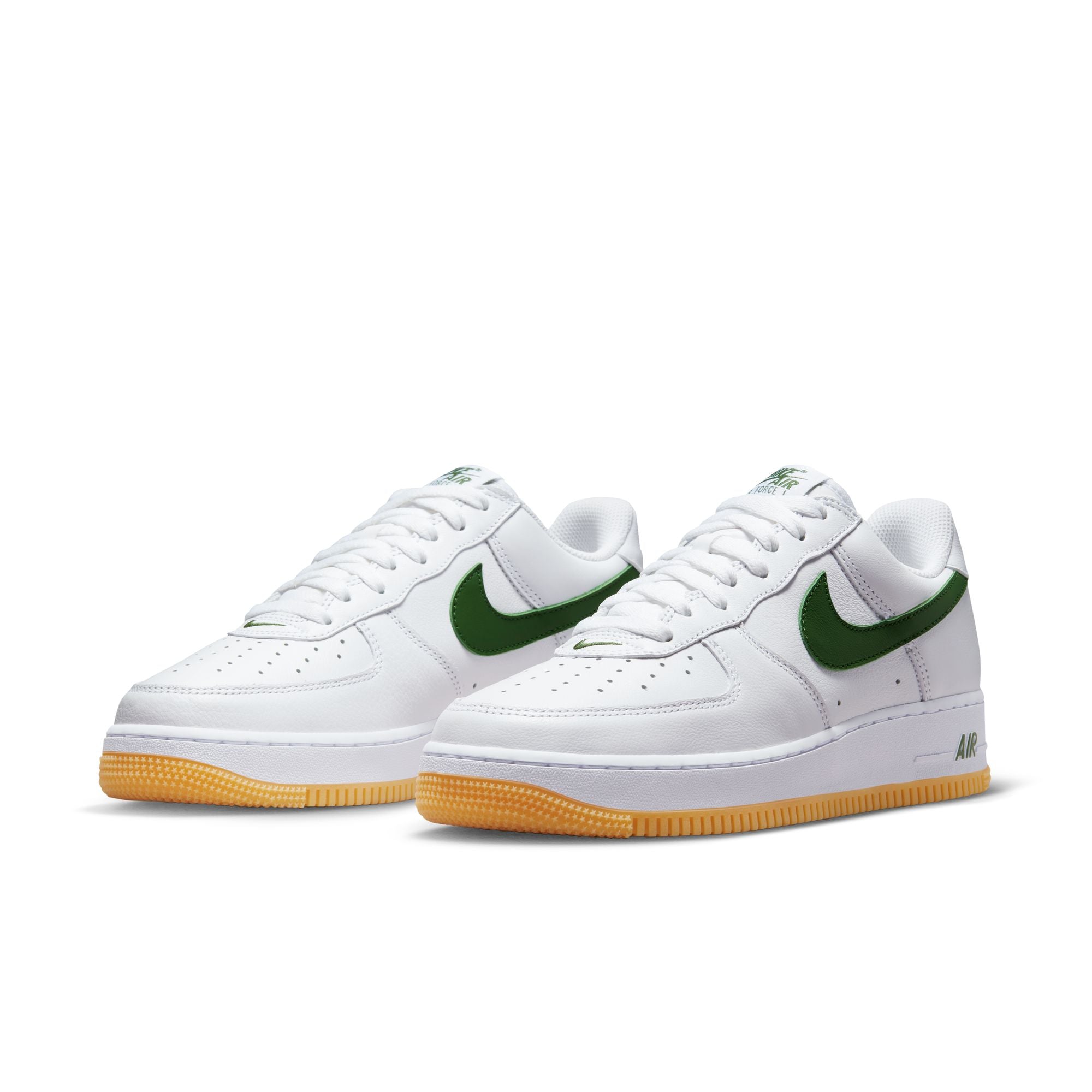 AIR FORCE 1 LOW RETRO - WHITE/FOREST GREEN/GUM YELLOW
