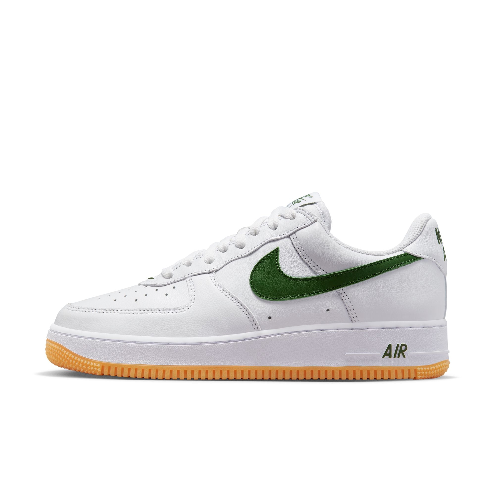 AIR FORCE 1 LOW RETRO - WHITE/FOREST GREEN/GUM YELLOW
