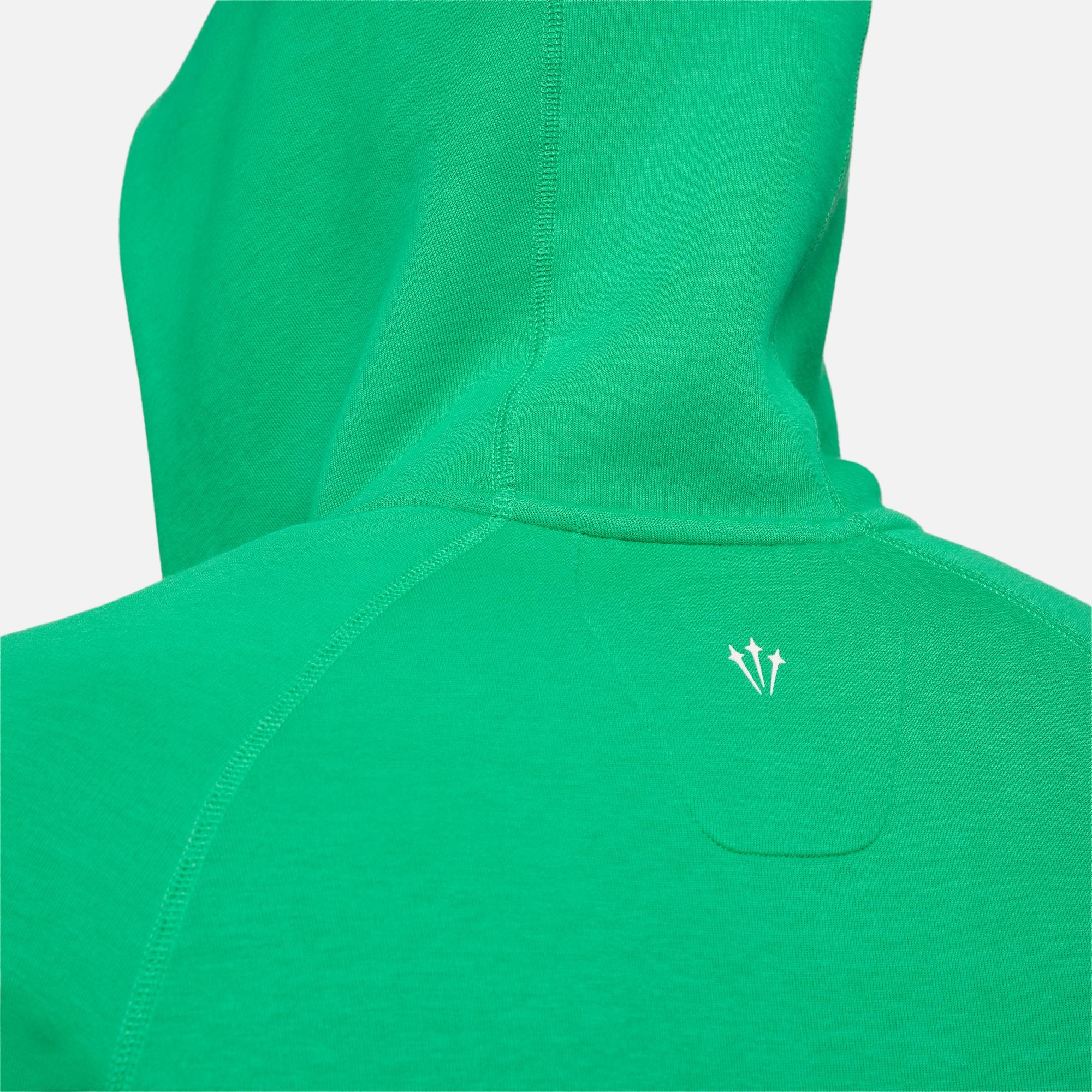 NOCTA x NIKE TECH FLEECE HOODIE- STADIUM GREEN/SAIL