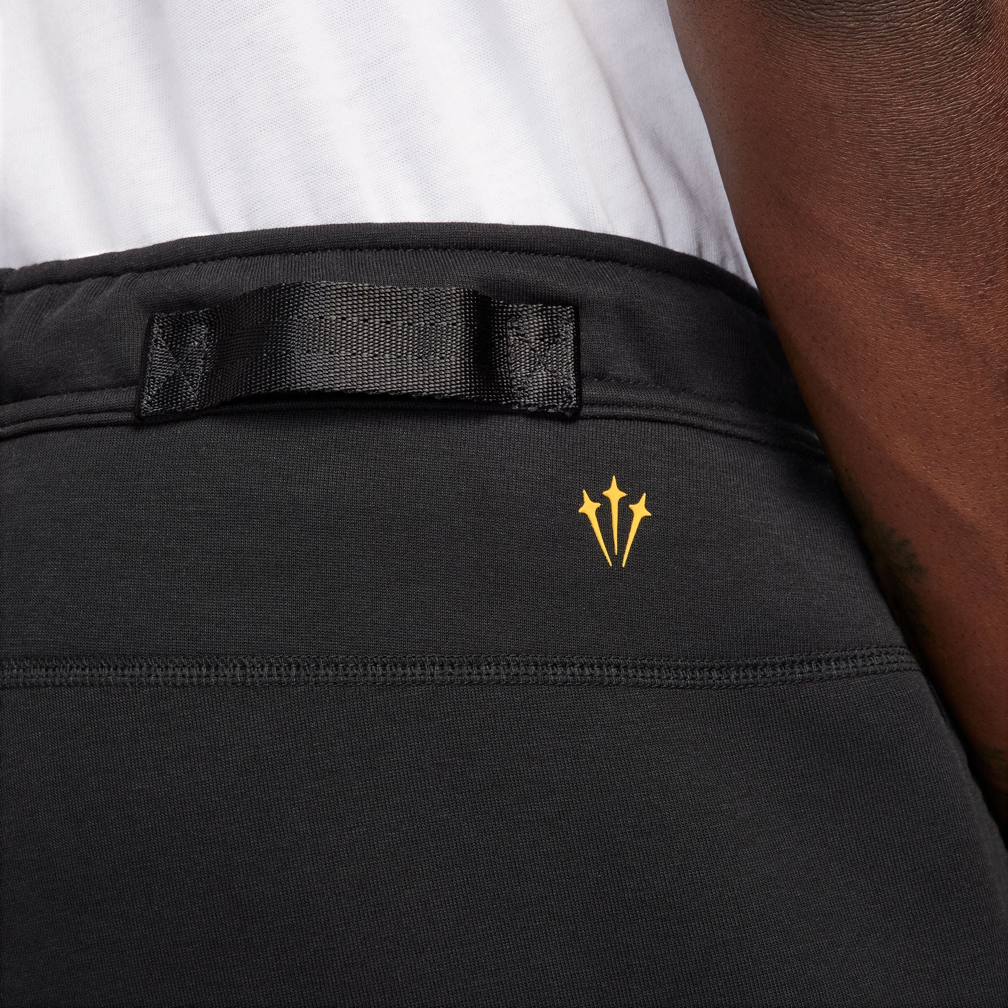 NOCTA x NIKE TECH FLEECE SWEATPANTS - BLACK/UNIVERSITY GOLD