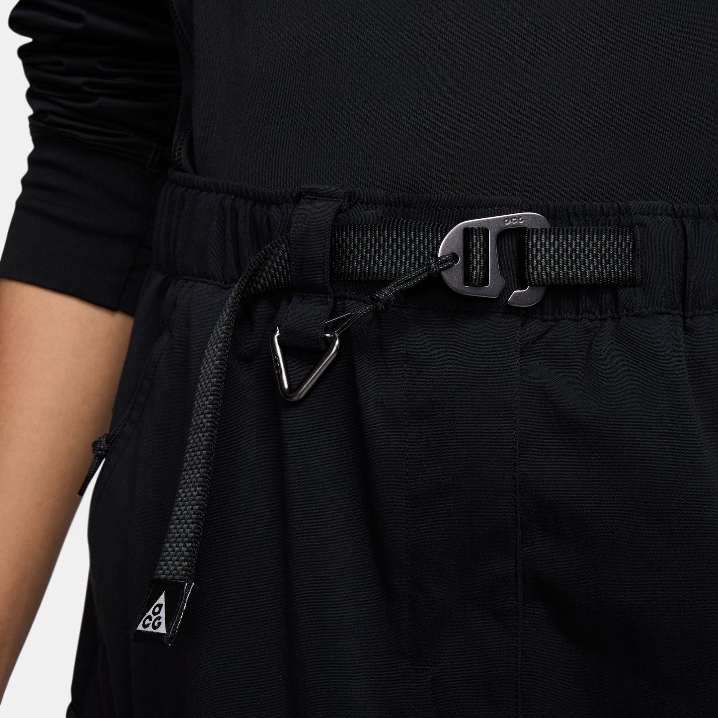 ACG ZIP OFF SMTH SUMIT SKIRT - BLACK/SUMMIT WHITE