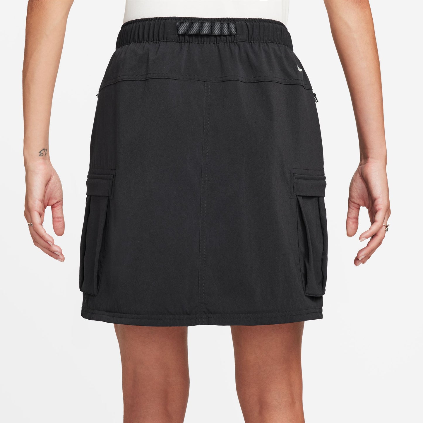 ACG ZIP OFF SMTH SUMIT SKIRT - BLACK/SUMMIT WHITE