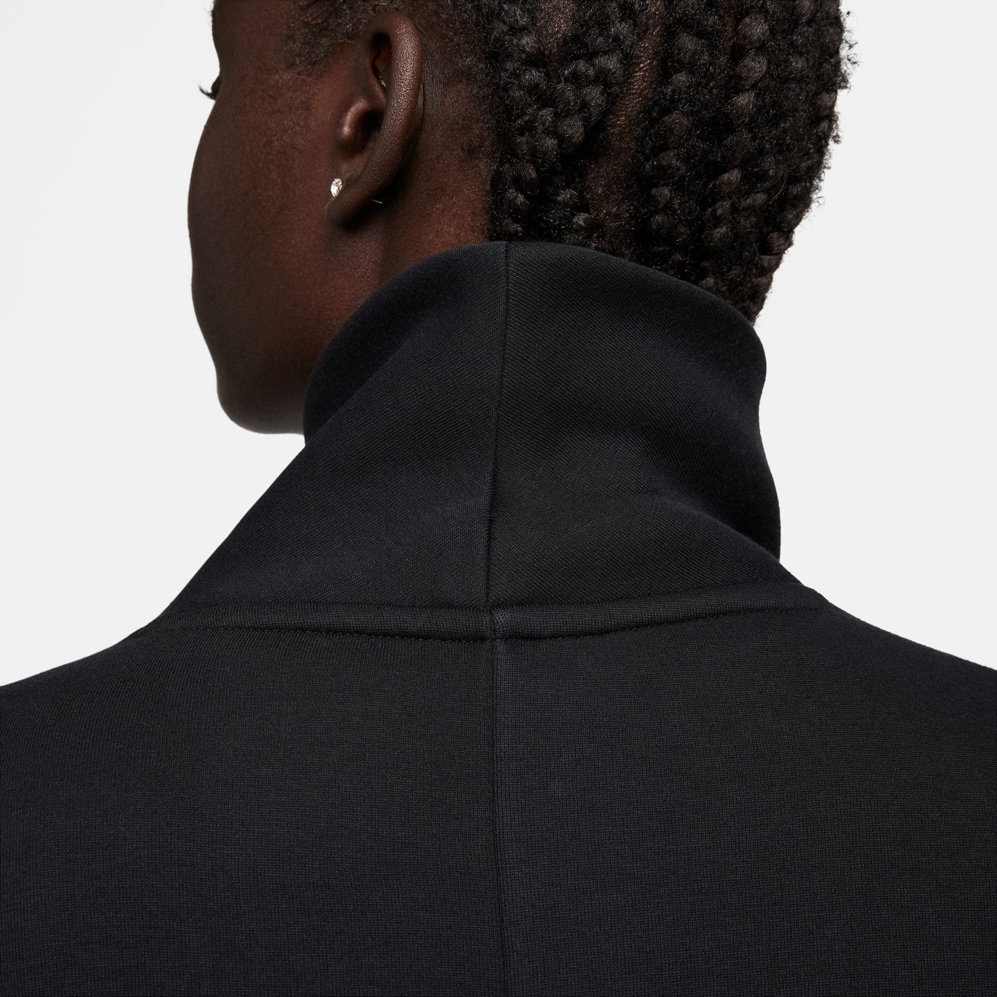 NSW TECH FLEECE DUSTER JACKET - BLACK/BLACK