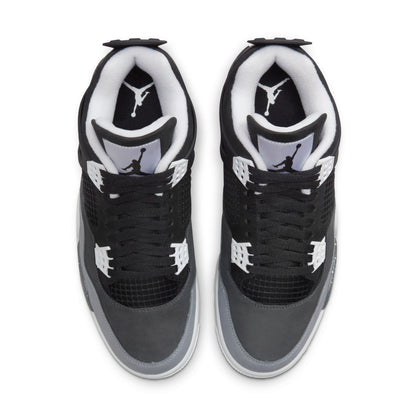 JORDAN 4 RETRO 'FEAR' - BLACK/WHITE/ANTHRACITE/BLACK