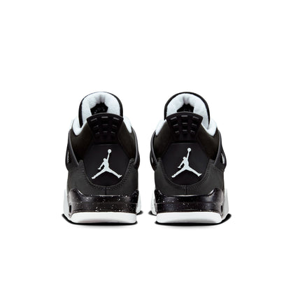 JORDAN 4 RETRO 'FEAR ' (GS) - BLACK/WHITE/ANTHRACITE/BLACK