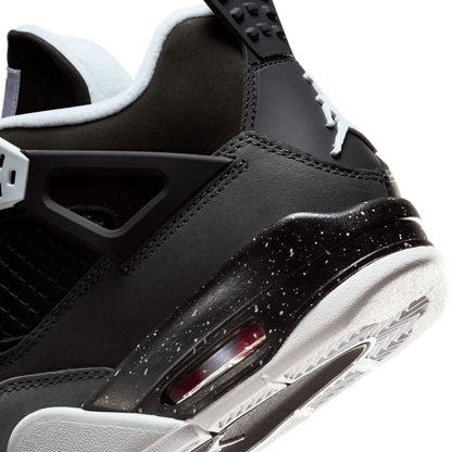 JORDAN 4 RETRO 'FEAR ' (GS) - BLACK/WHITE/ANTHRACITE/BLACK