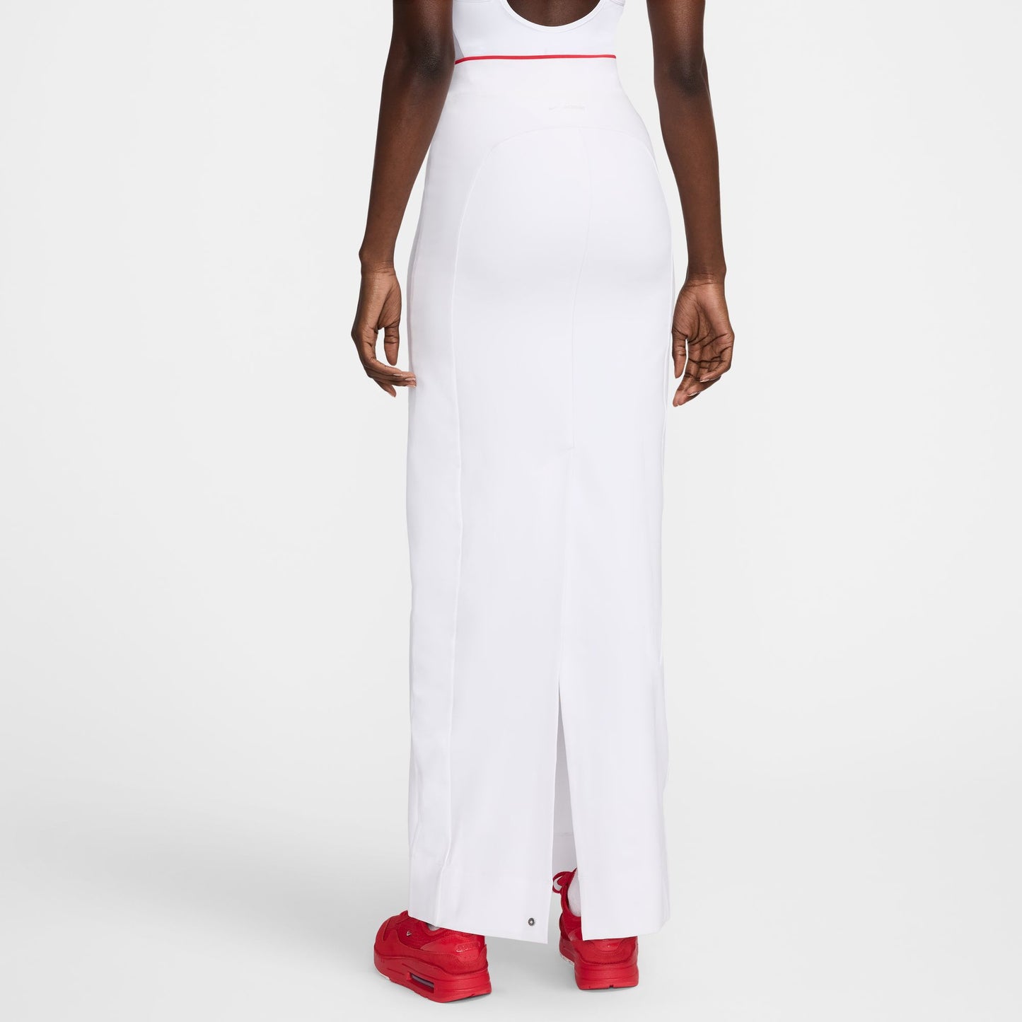 JACQUEMUS X NIKE SKIRT - WHITE/UNIVERSITY RED