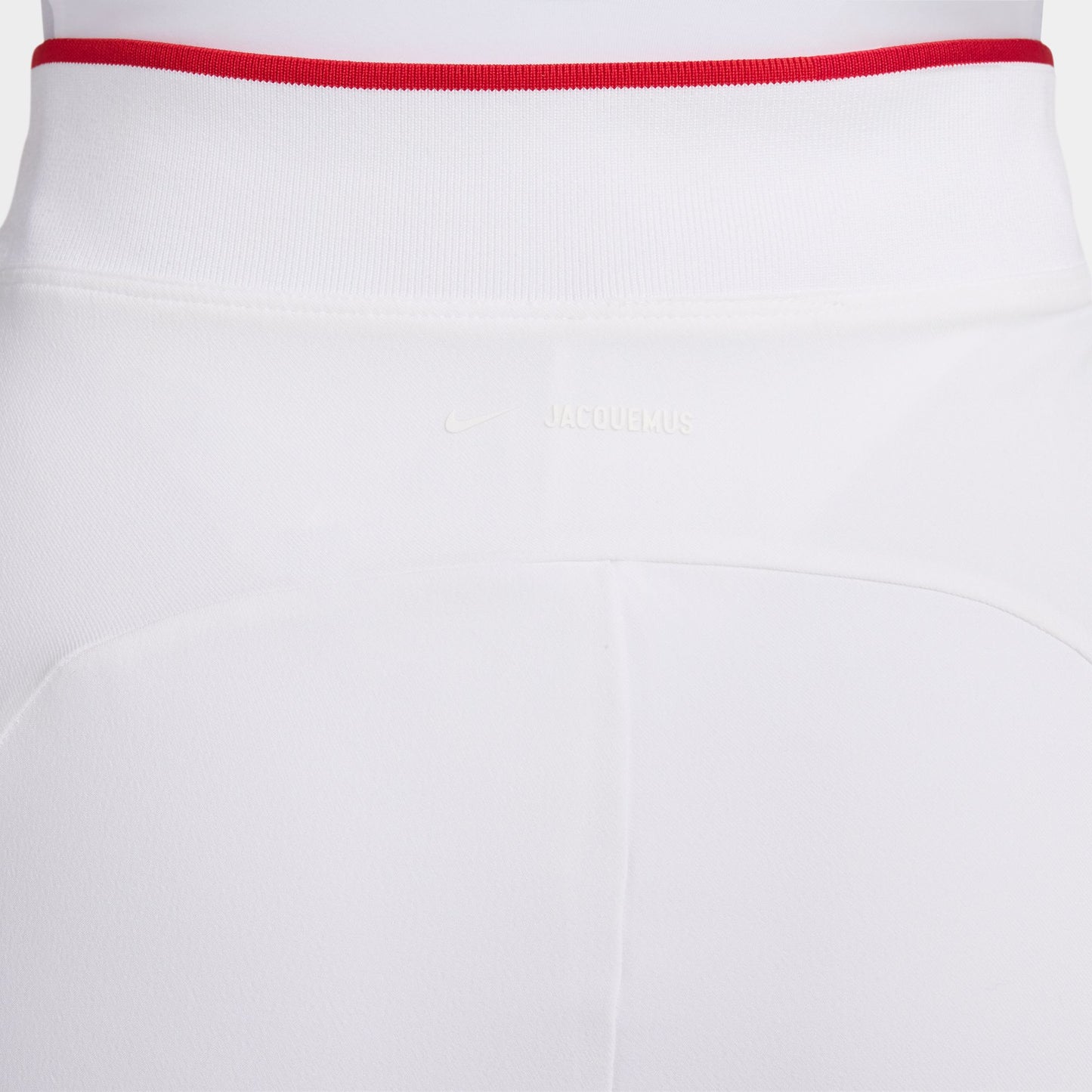 JACQUEMUS X NIKE SKIRT - WHITE/UNIVERSITY RED