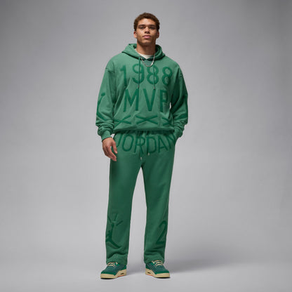 JORDAN X NINA CHANEL ABNEY FLEECE PANTS - GREEN STONE