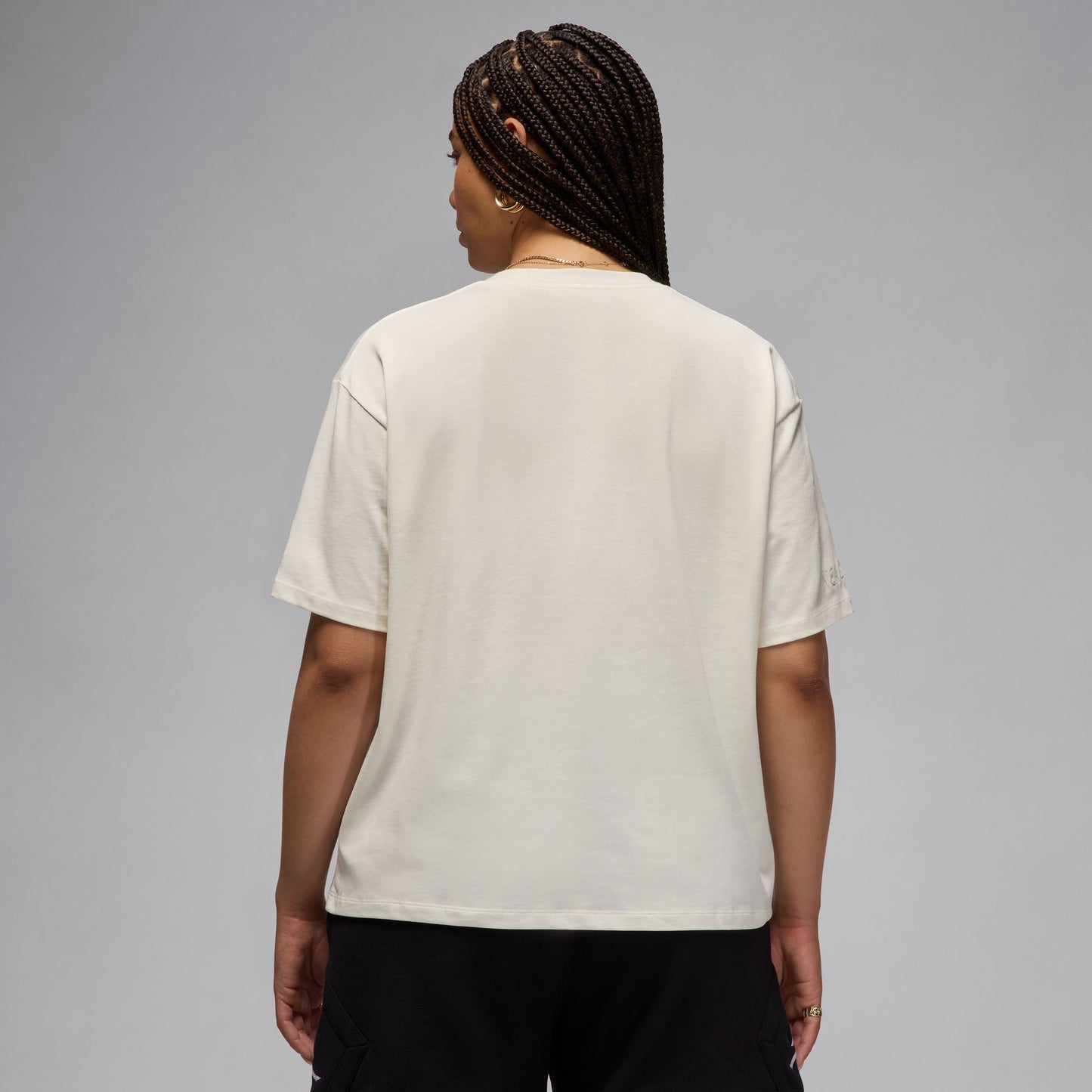 JORDAN X NINA CHANEL ABNEY T-SHIRT - SAIL