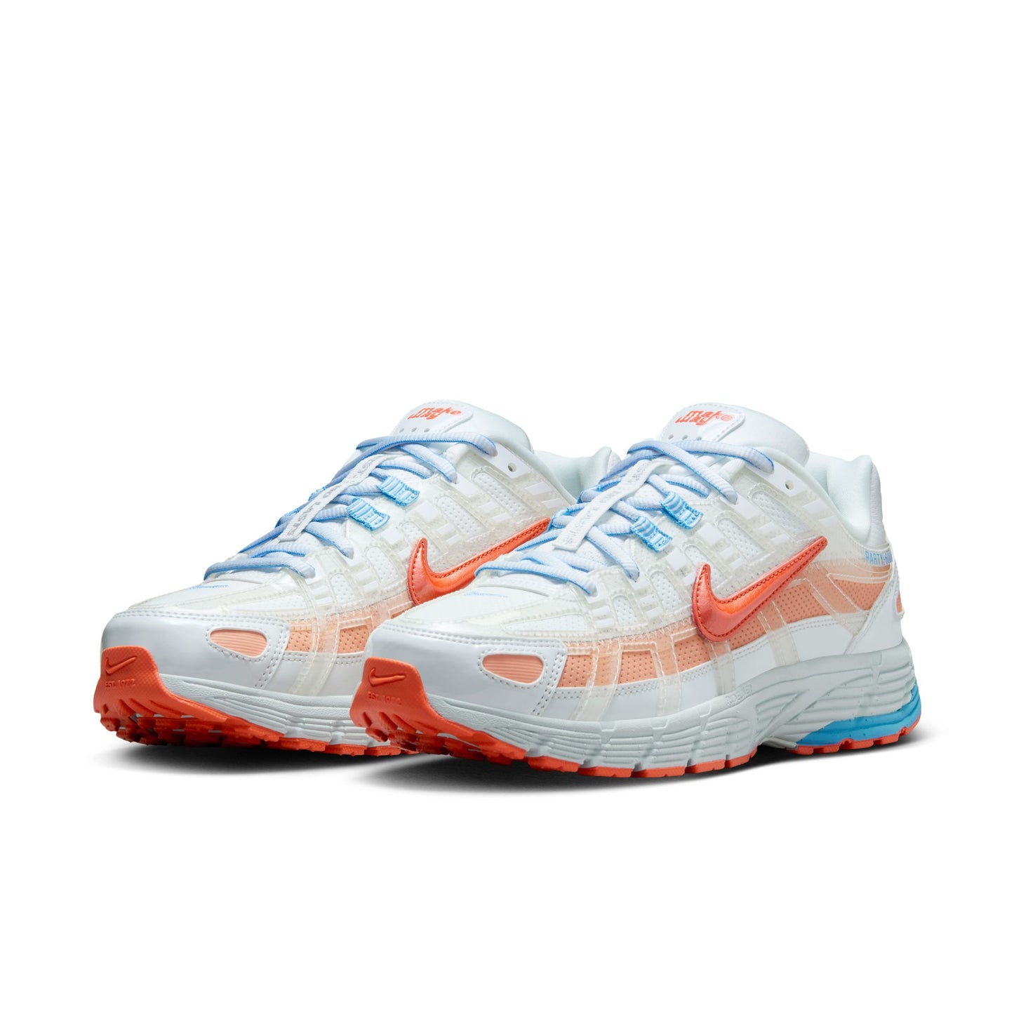 MAKEWAY X NIKE P-6000 'PARTY-6000' - SUMMIT WHITE/APRICOT AGATE