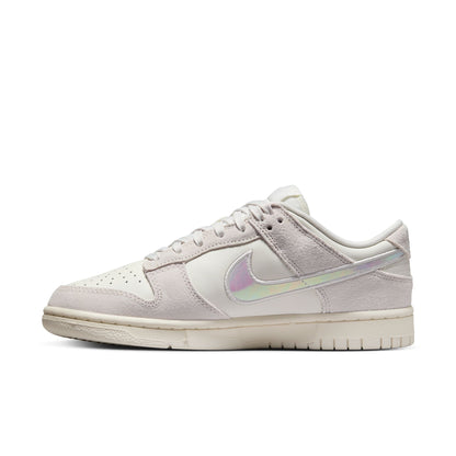 DUNK LOW 'IRIDESCENT SWOOSH' - SAIL/MULTI-COLOR/SIREN RED/HYPER PINK