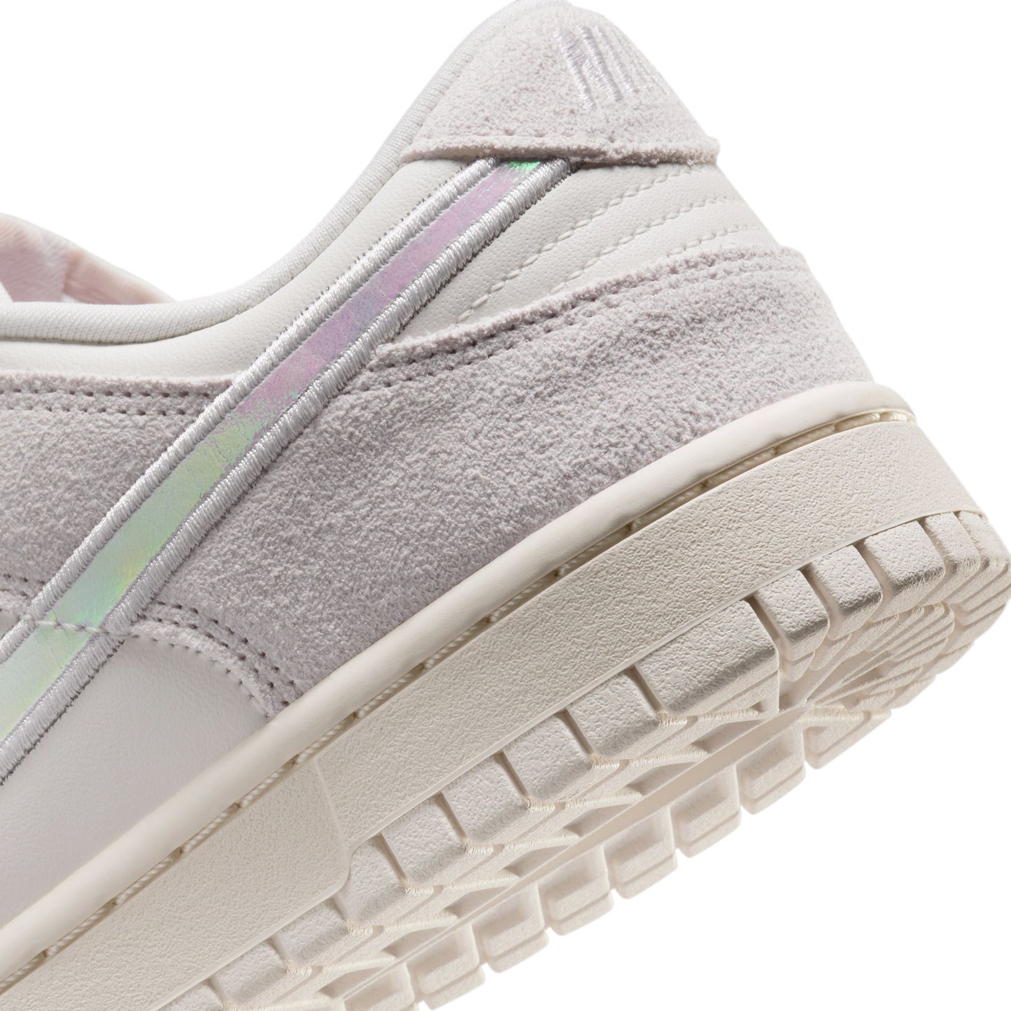 DUNK LOW 'IRIDESCENT SWOOSH' - SAIL/MULTI-COLOR/SIREN RED/HYPER PINK