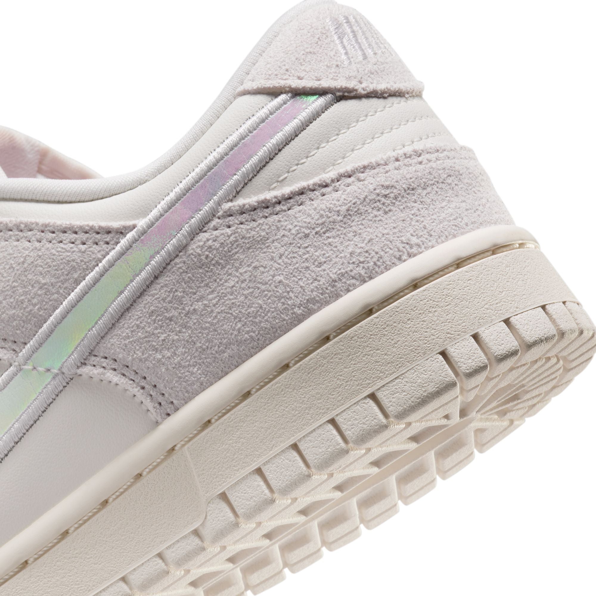DUNK LOW &#39;IRIDESCENT SWOOSH&#39; - SAIL/MULTI-COLOR/SIREN RED/HYPER PINK