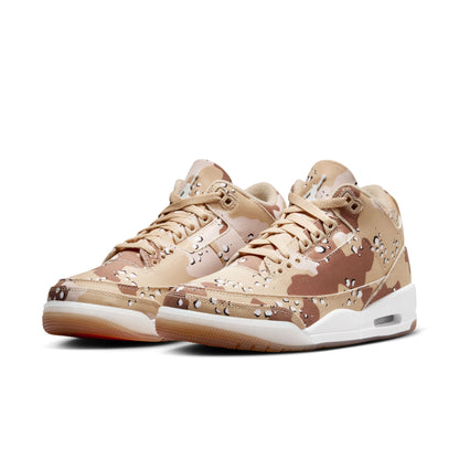 WNBA X AIR JORDAN 3 RETRO 'DESERT CAMO' - DK DRIFTWOOD/SAIL/HEMP/VELVET BROWN