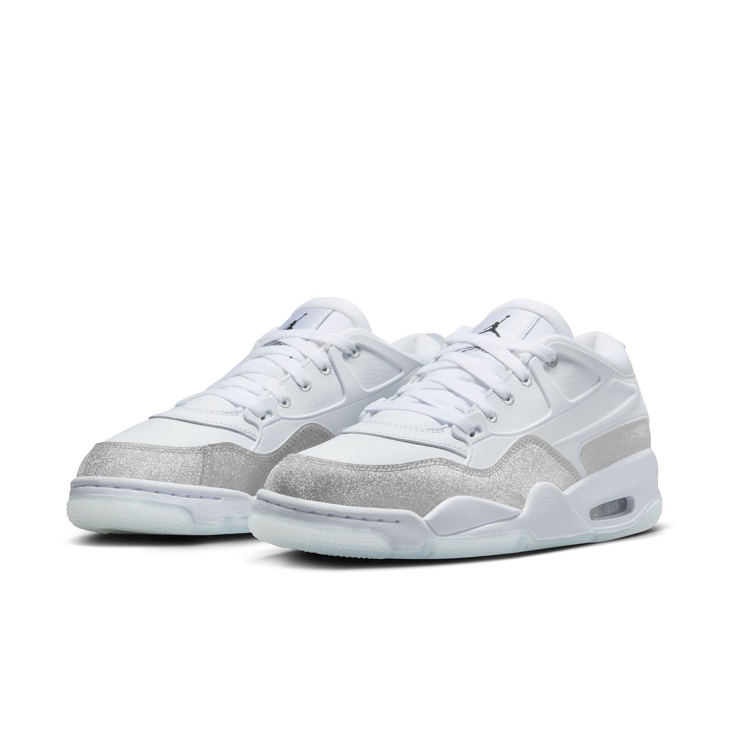 JORDAN 4 RM 'WHITE & METALLIC SILVER' - WHITE/WHITE/WHITE/METALLIC SILVER