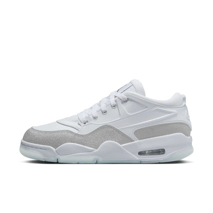 JORDAN 4 RM 'WHITE & METALLIC SILVER' - WHITE/WHITE/WHITE/METALLIC SILVER