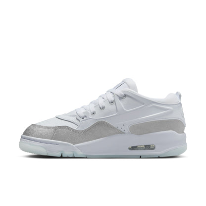 JORDAN 4 RM 'WHITE & METALLIC SILVER' - WHITE/WHITE/WHITE/METALLIC SILVER