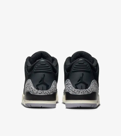 JORDAN 3 RETRO 'OFF NOIR' - OFF NOIR/BLACK-SAIL/CEMENT GREY