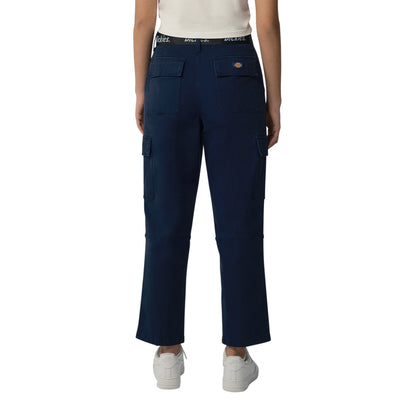 Cropped Cargo Pants - Ink Navy