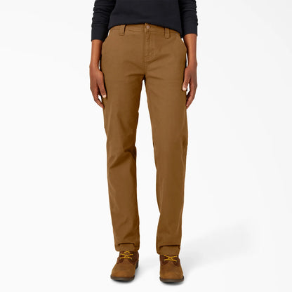 STRETCH CARPENTER WORK PANT - BROWN DUCK