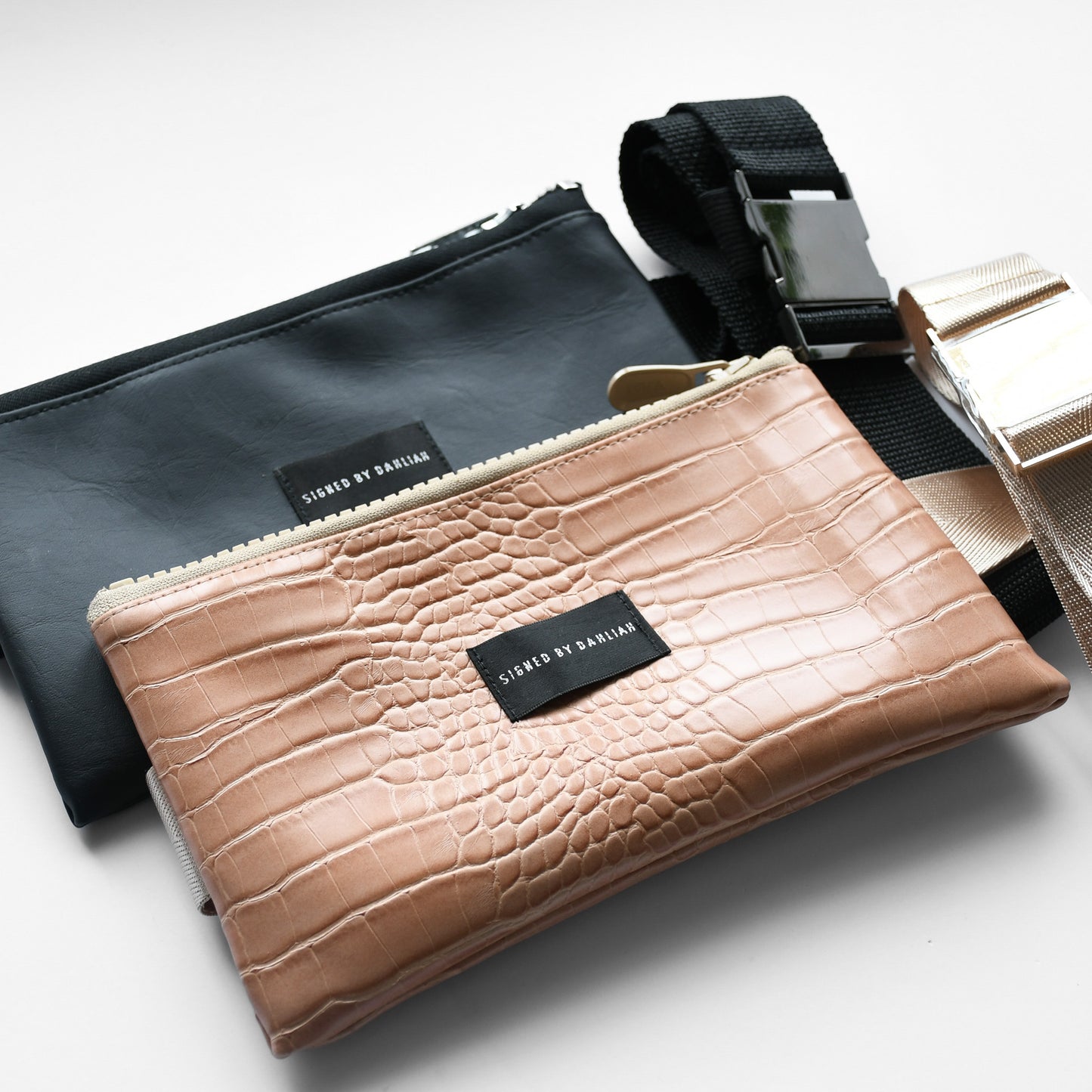 RECTANGLE BELT BAG - BEIGE