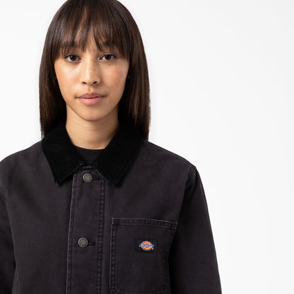 Duck Canvas Chore Coat - Black