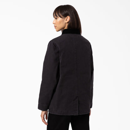 Duck Canvas Chore Coat - Black