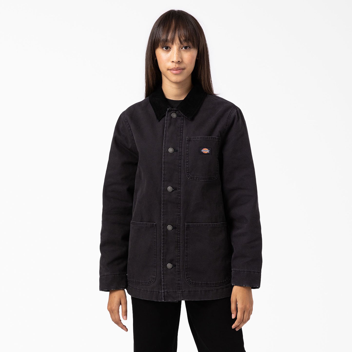 Duck Canvas Chore Coat - Black