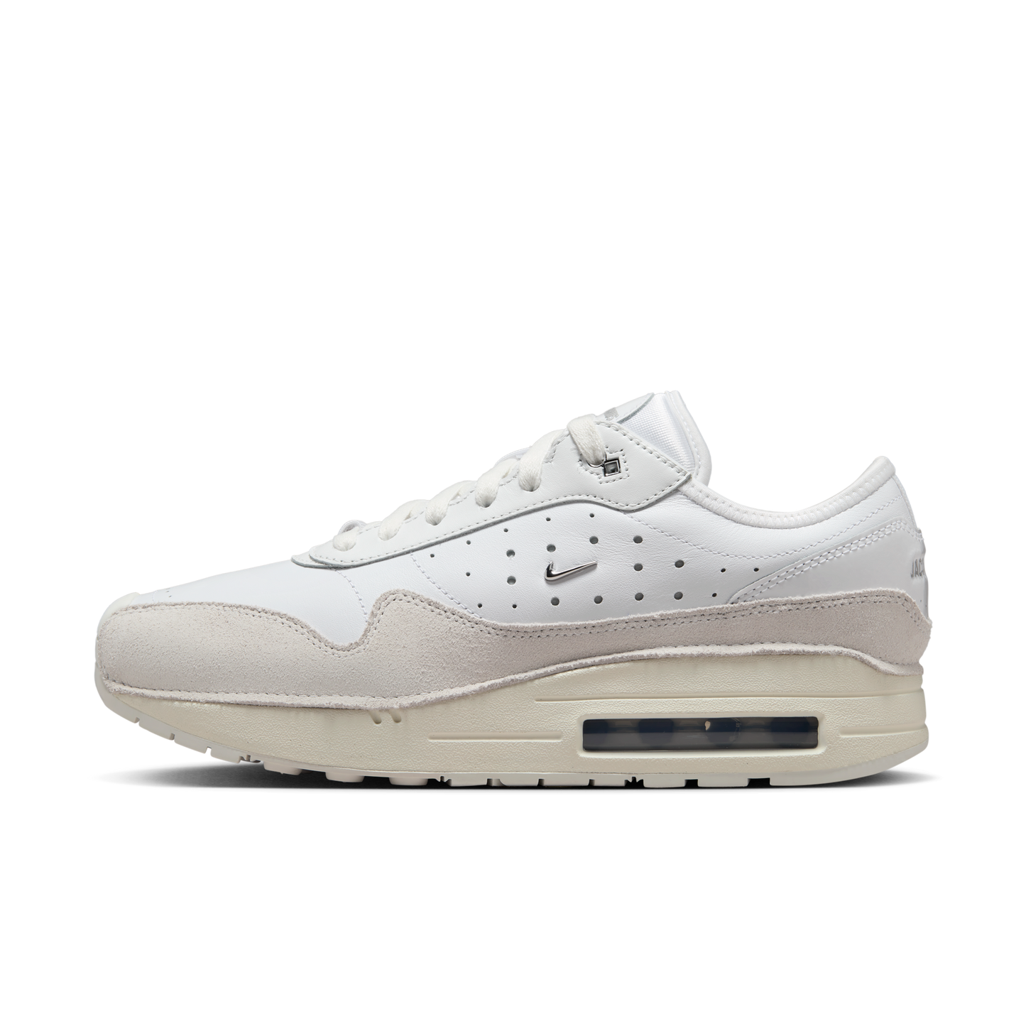 JACQUEMUS X NIKE AIR MAX 1 SP 'SUMMIT WHITE' - SUMMIT WHITE/METALLIC SILVER/SAIL