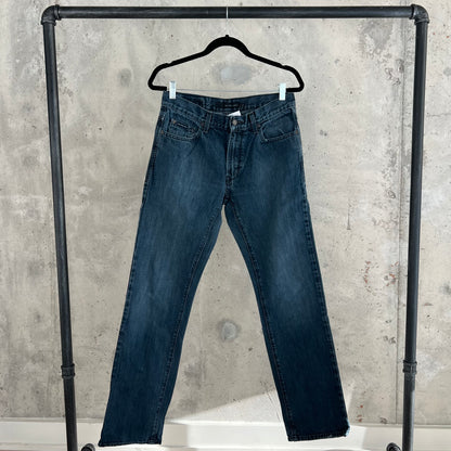 vintage calvin klein low rise denim