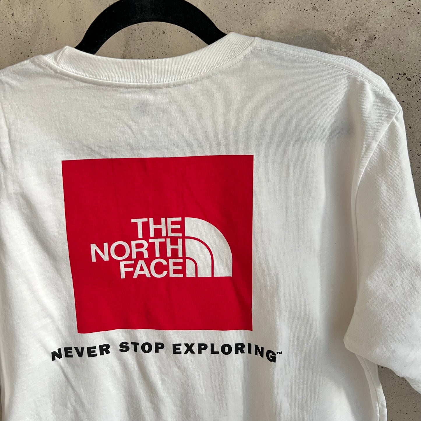 thrifted north face Tee