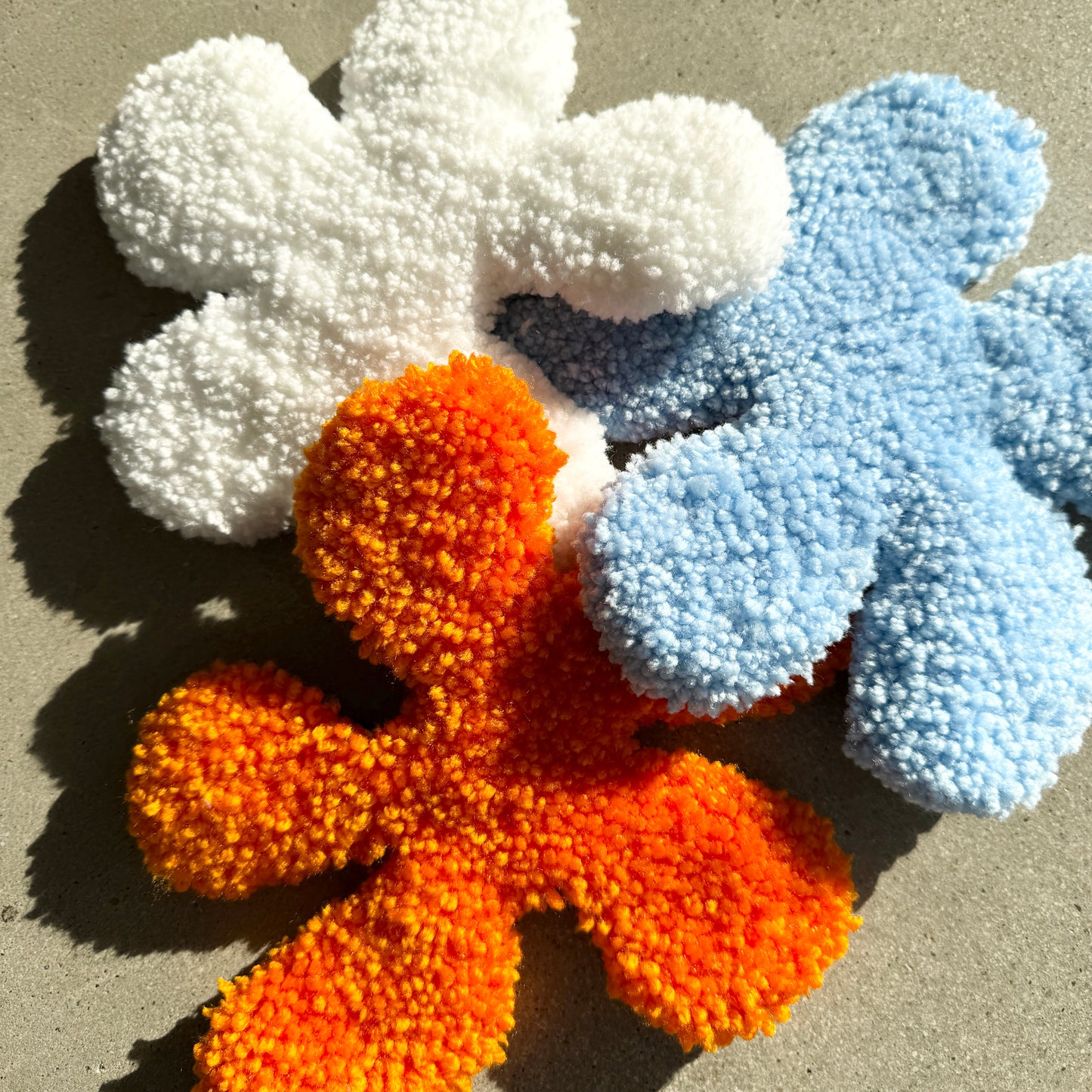 FLUBBER COASTERS - ORANGE/WHITE/BABY BLUE