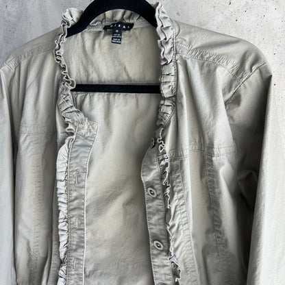 Vintage UItility Crinkle Jacket