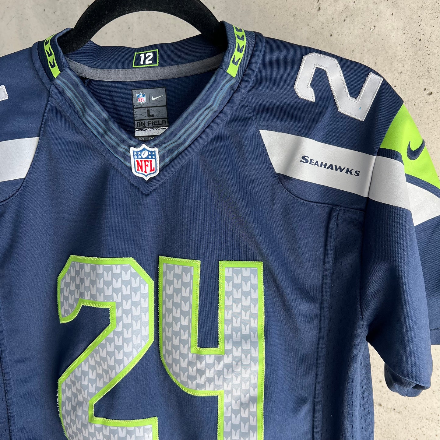 Vintage Seahawks Marshawn Lynch Jersey