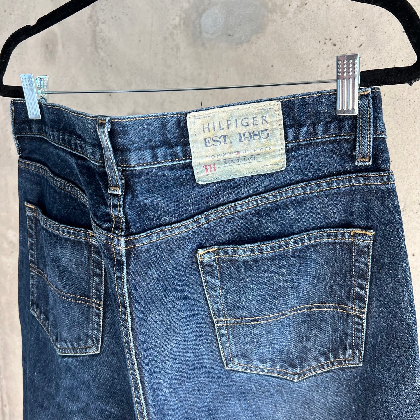 Vintage Tommy Indigo Wash Denim