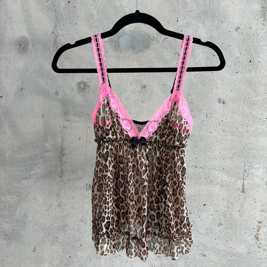 vintage leopard print tank