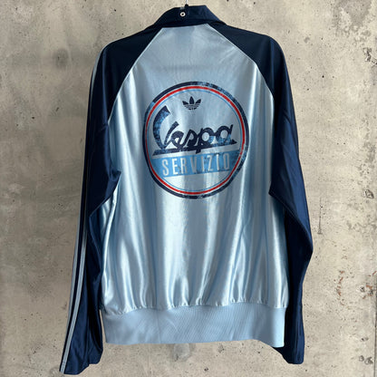 vintage adidas vespa servizio zip up