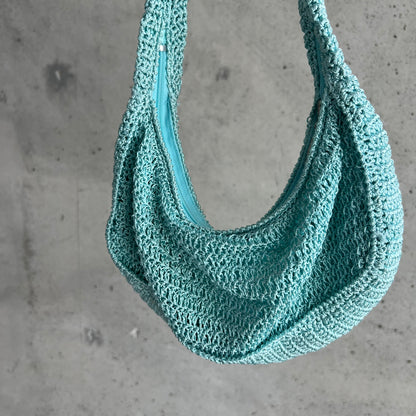 vintage knit purse