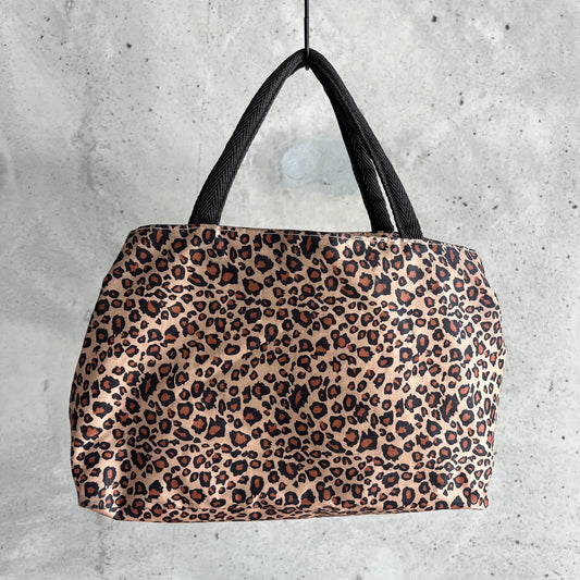 vintage leopard print bag