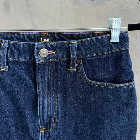 vintage lee denim mini skirt
