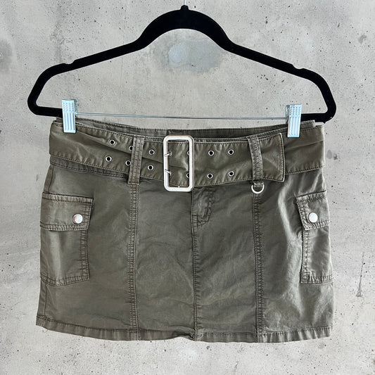 vintage cargo skirt