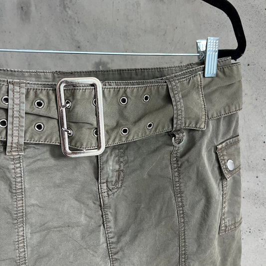 vintage cargo skirt