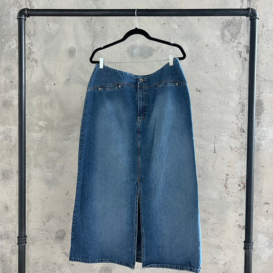 vintage tommy denim skirt