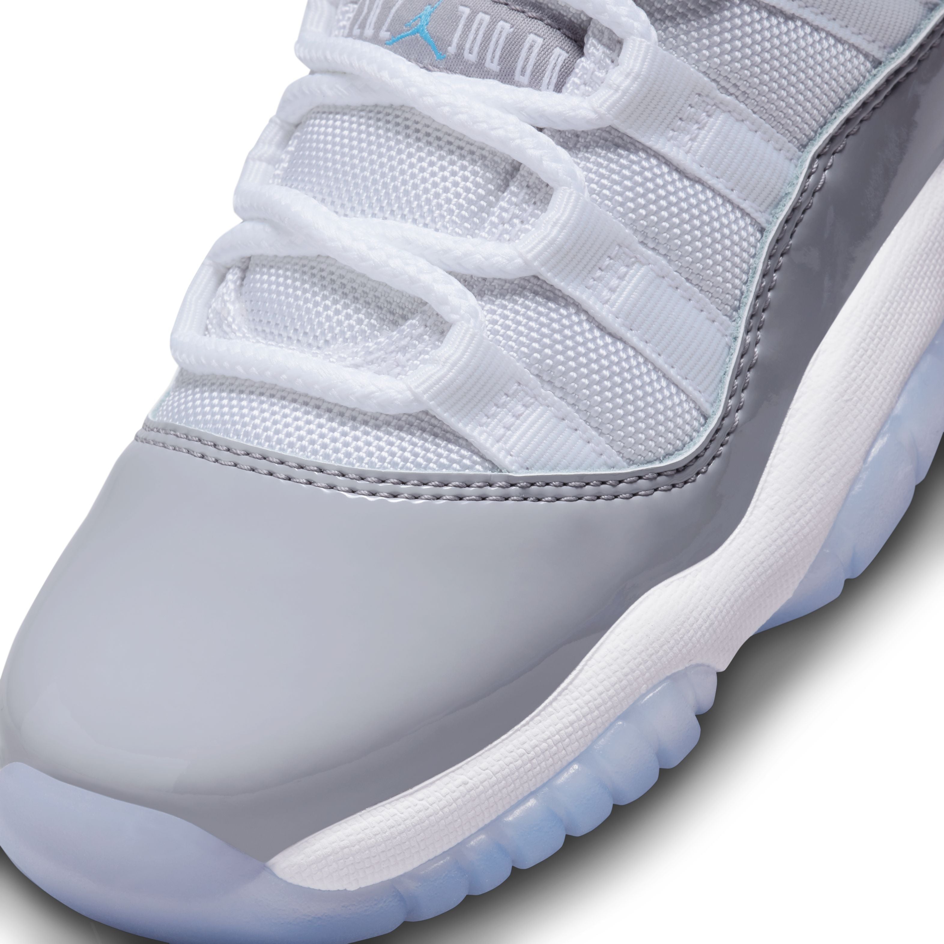 Jordan 11 Retro Low (GS) - &#39;Cement Grey&#39; - White/University Blue/Cement Grey
