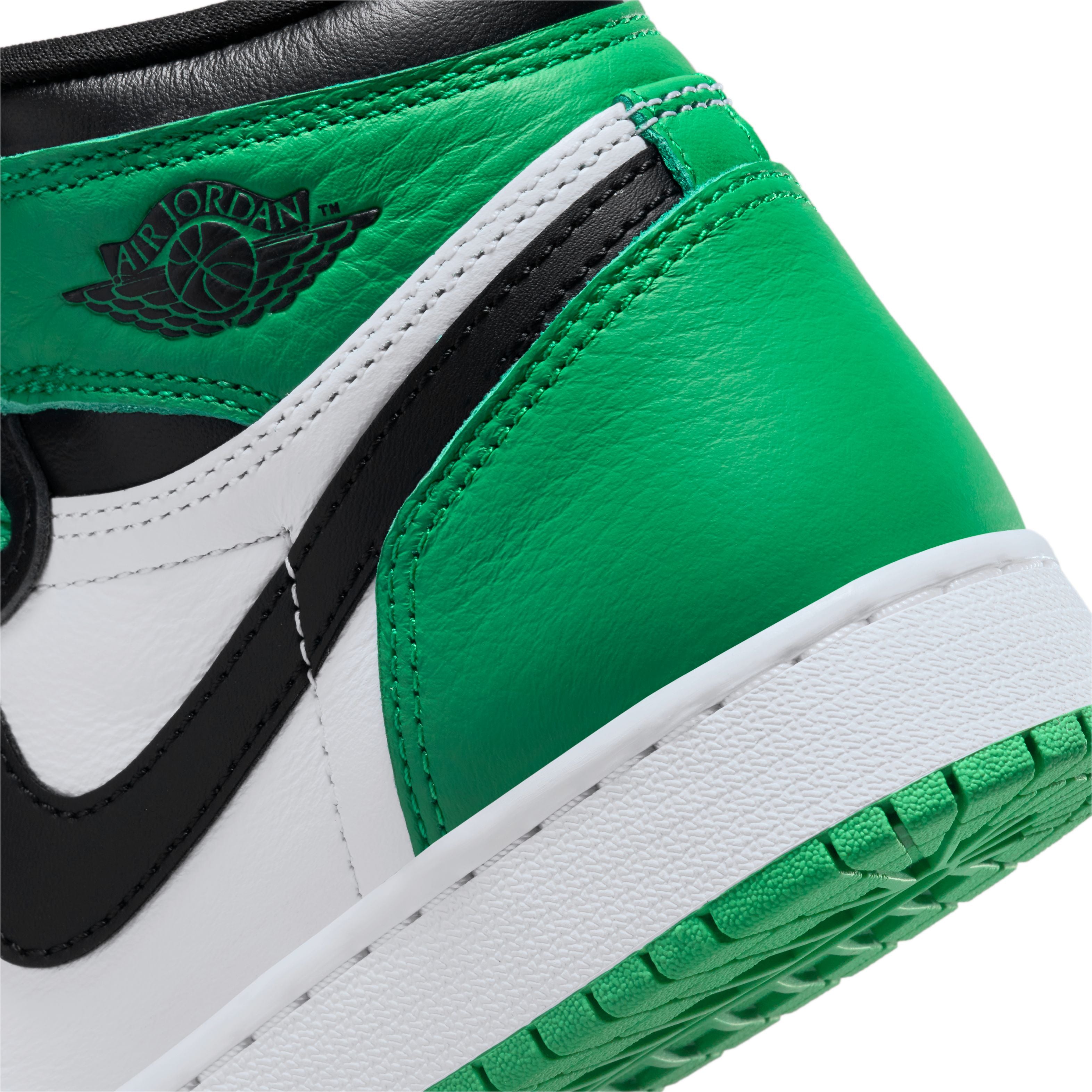 Jordan 1 High OG (GS) - &#39;Lucky Green&#39; - Black/Lucky Green/White