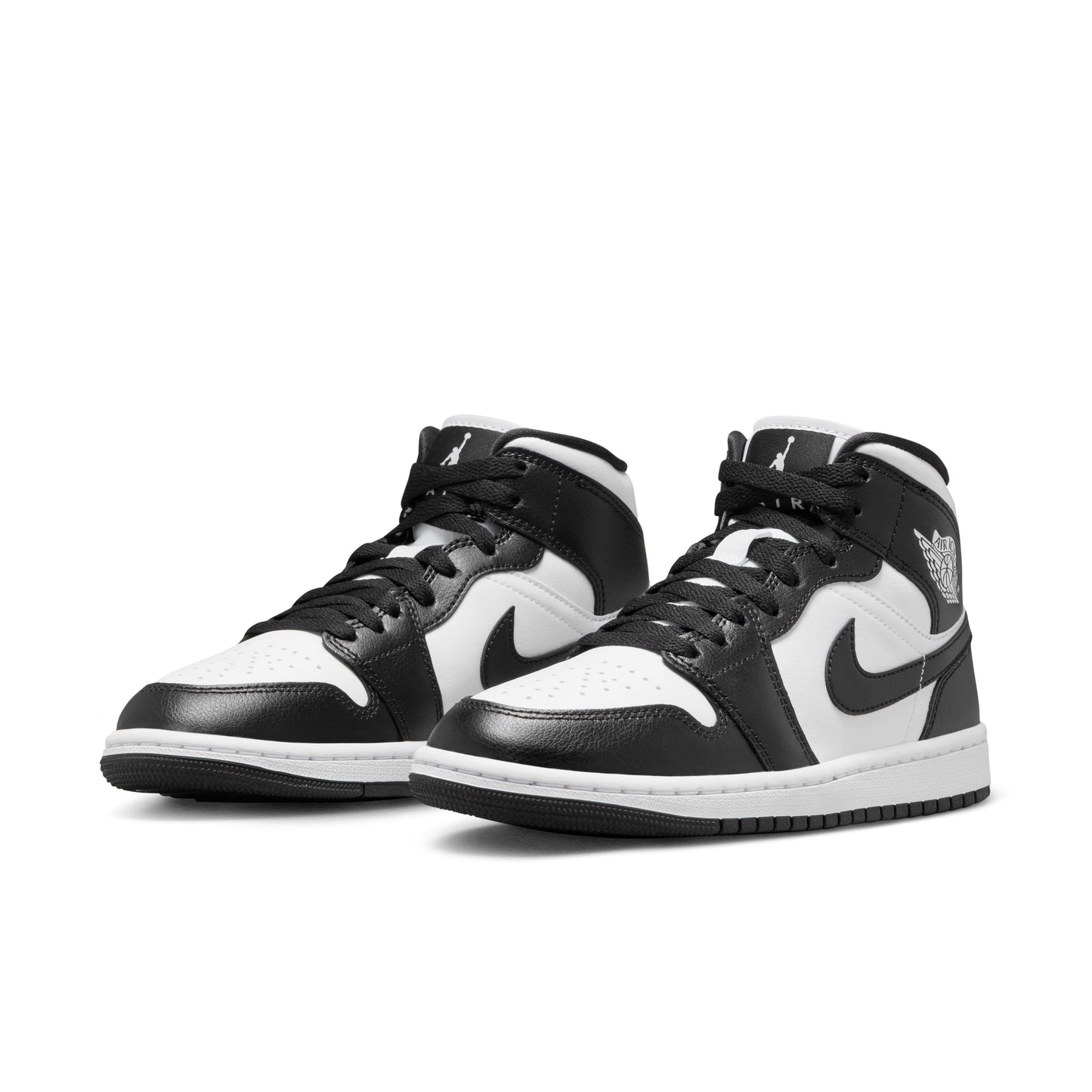 Jordan 1 Mid - White/Black/White