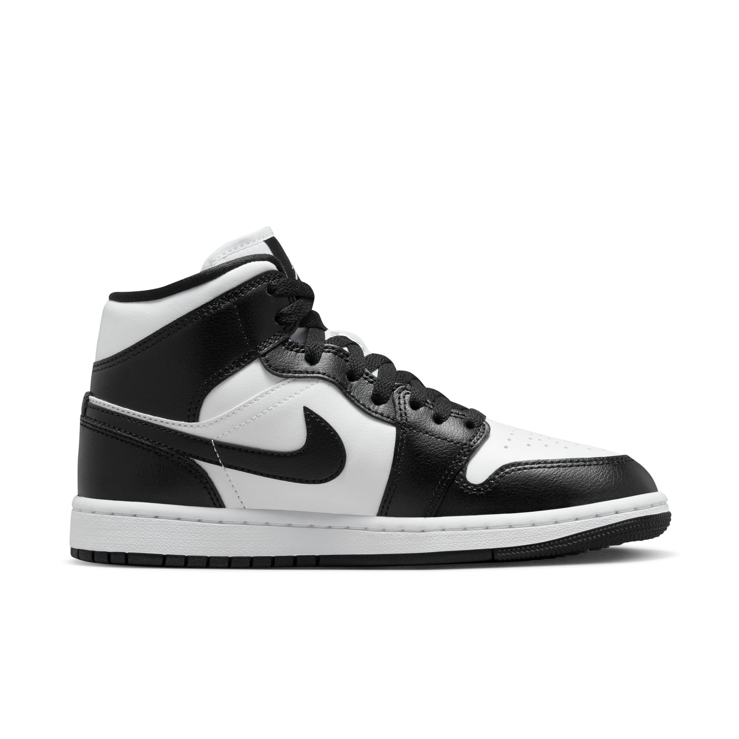 Jordan 1 Mid - White/Black/White