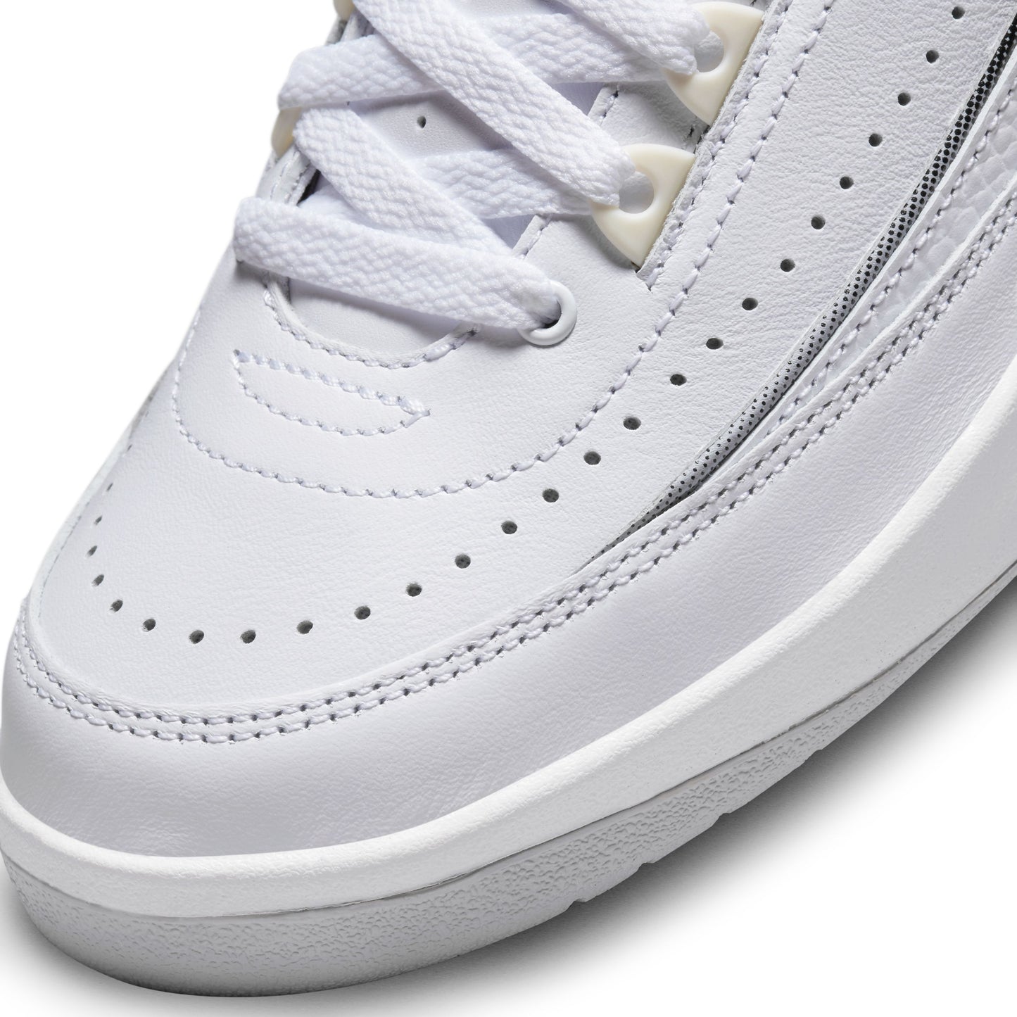 Jordan 2 Retro (GS) - White/Cement Grey/Sail/Black